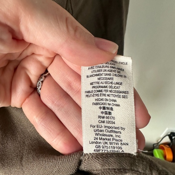 Free People Size Medium Linen Jacket - Picture 11 of 16